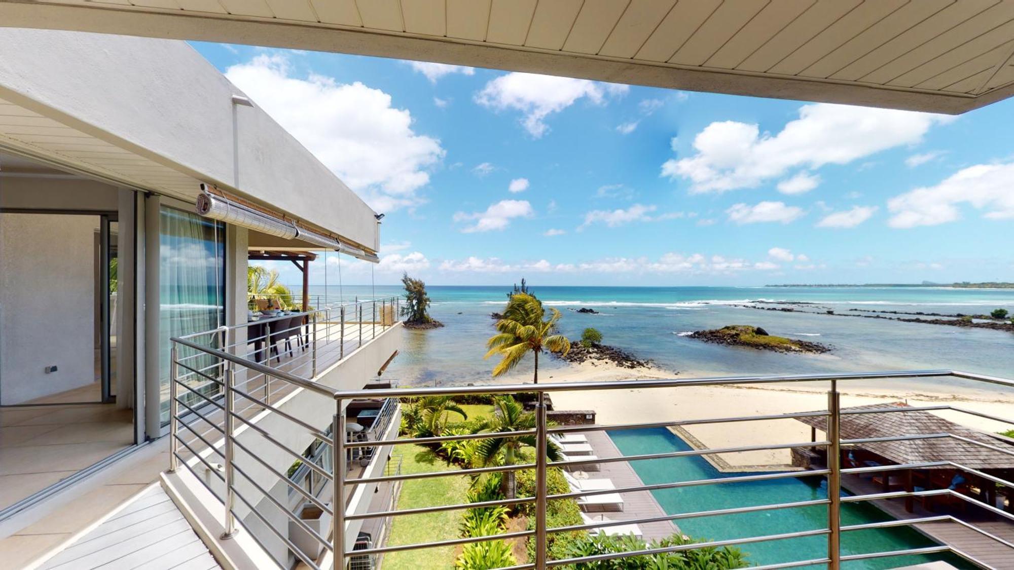 Bon Azur Beachfront Suites & Penthouses With Lov Trou-aux-Biches Exteriér fotografie