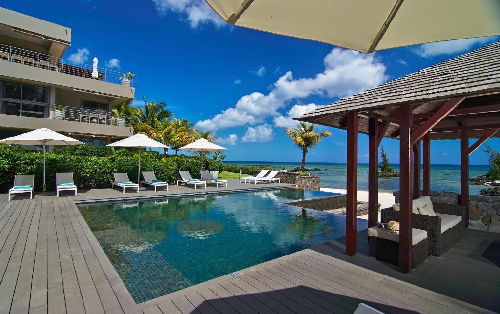 Bon Azur Beachfront Suites & Penthouses With Lov Trou-aux-Biches Exteriér fotografie