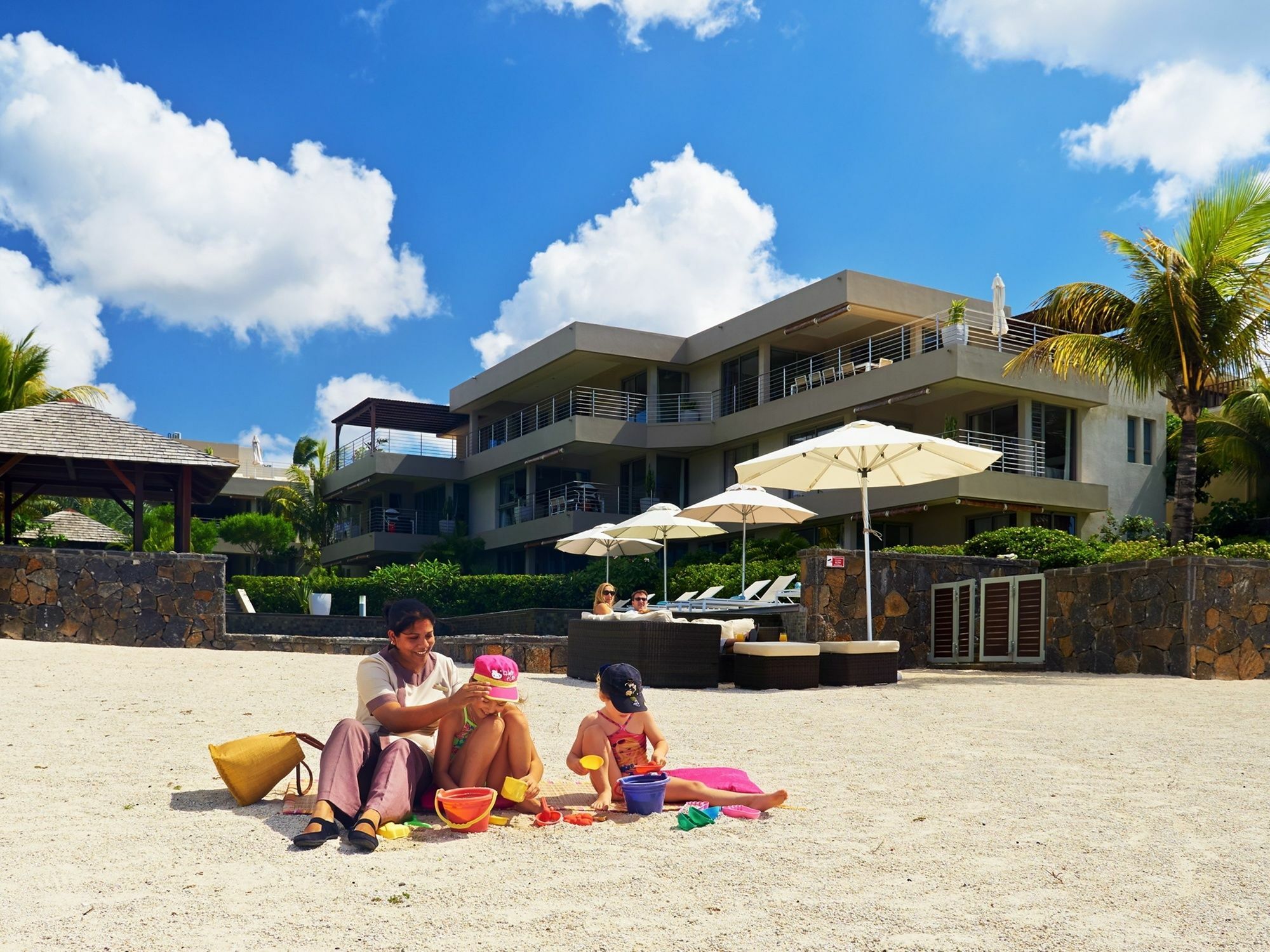 Bon Azur Beachfront Suites & Penthouses With Lov Trou-aux-Biches Exteriér fotografie
